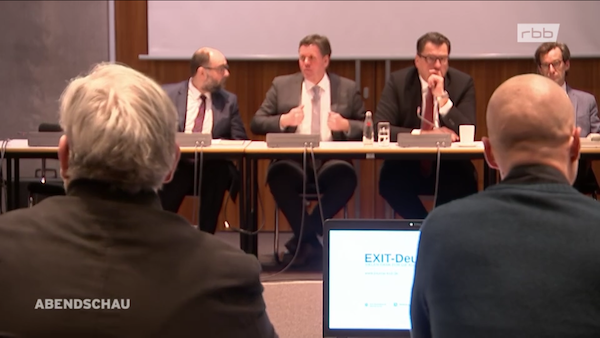 Bild der 28. Sitzung des Ausschusses für Verfassungsschutz des Berliner Abgeordnetenhauses